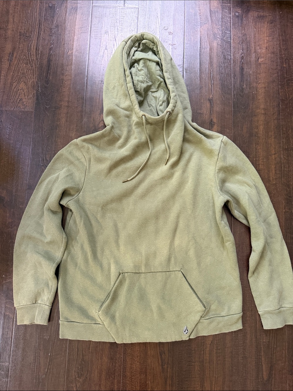 Volcom Olive Green Pullover Hoodie